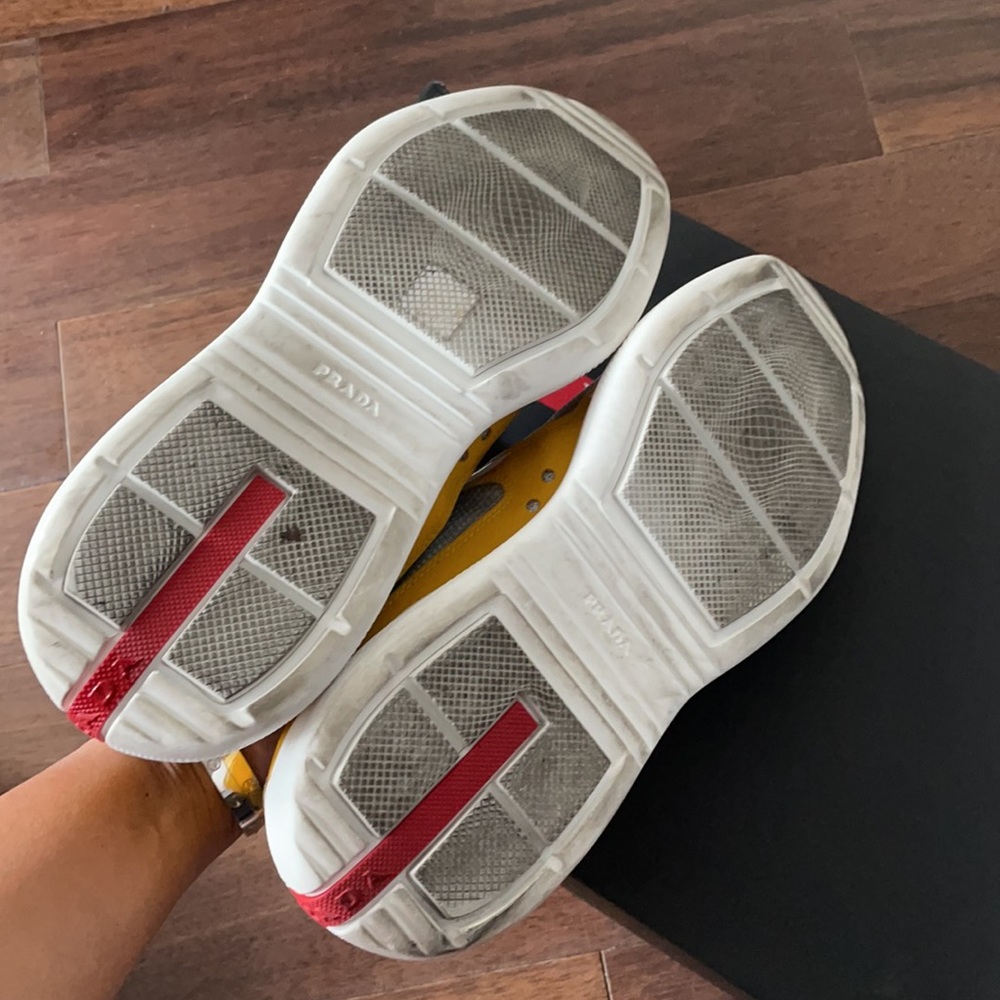 LIMITED PRADA new American cup bike fabric sneaker - Picture 4 of 5